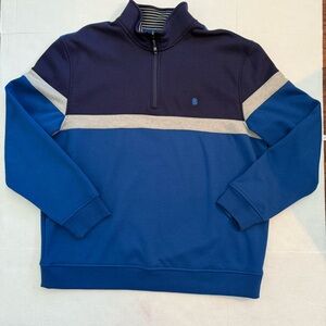 Izod Pullover Sweatshirt Advantage Performance Stretch Men’s Size XL Color Block